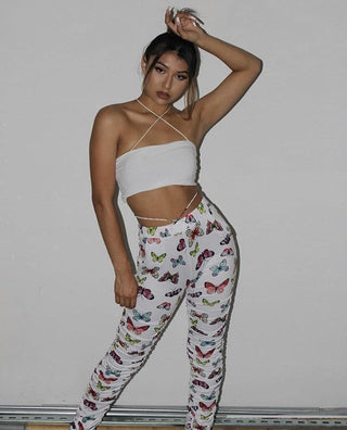 Butterfly Stacked Pants
