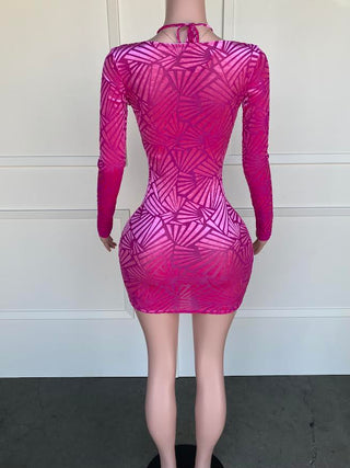 Malibu Barbie Dress (Fuchsia)